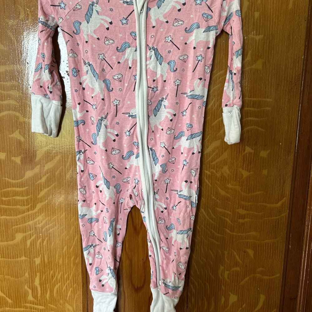 Pink Unicorn Kids One Piece